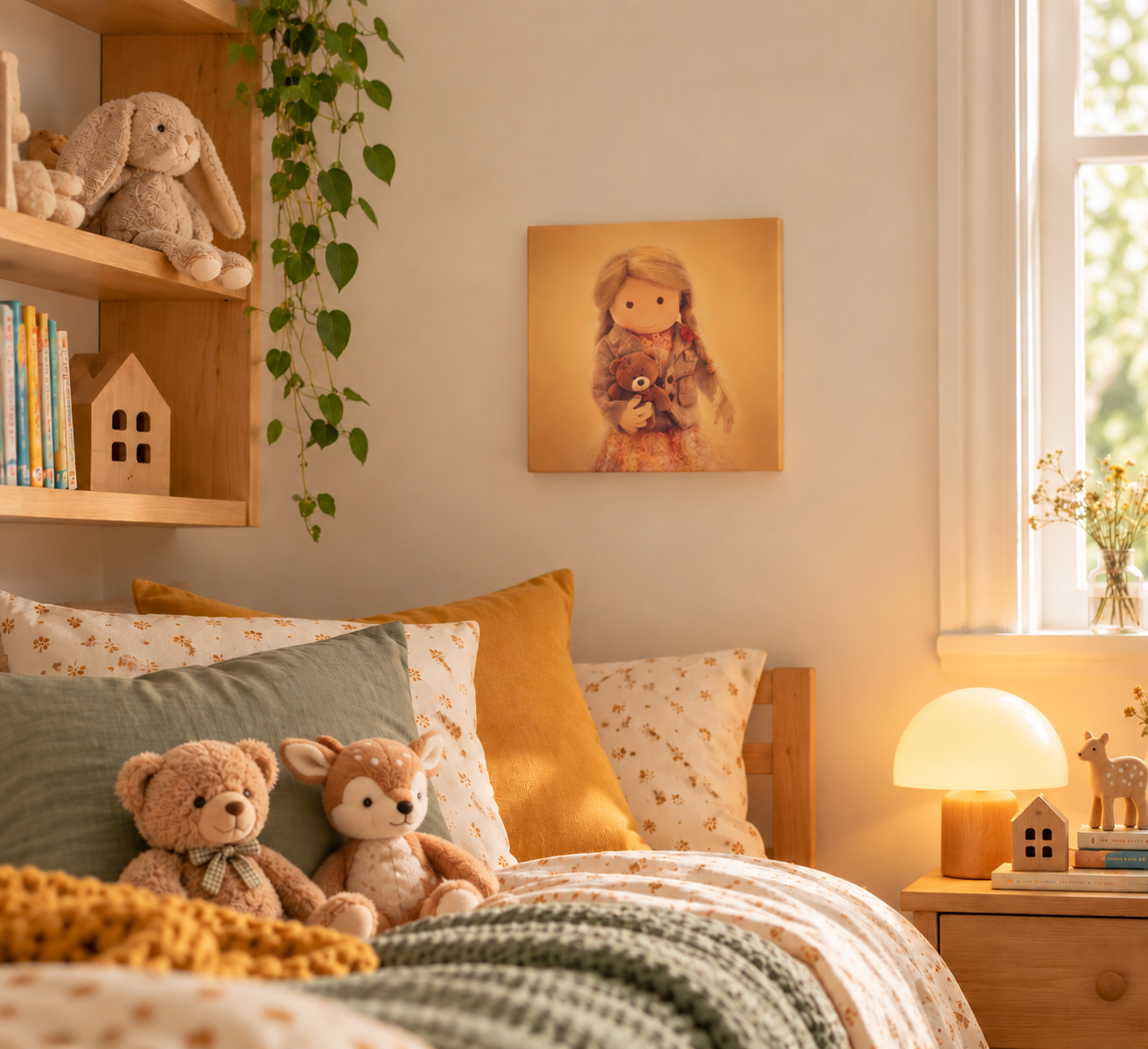 Tableau sur toile Jeanne – Image 4