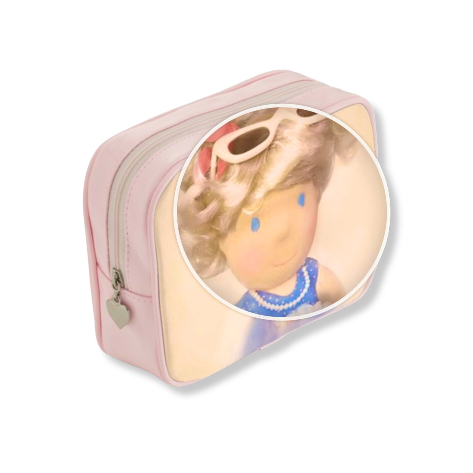 Chloé Kid's Leather Toiletry Bag - Pink - Image 2