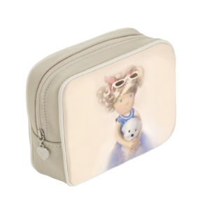Chloé Kid's Leather Toiletry Bag - Ivory