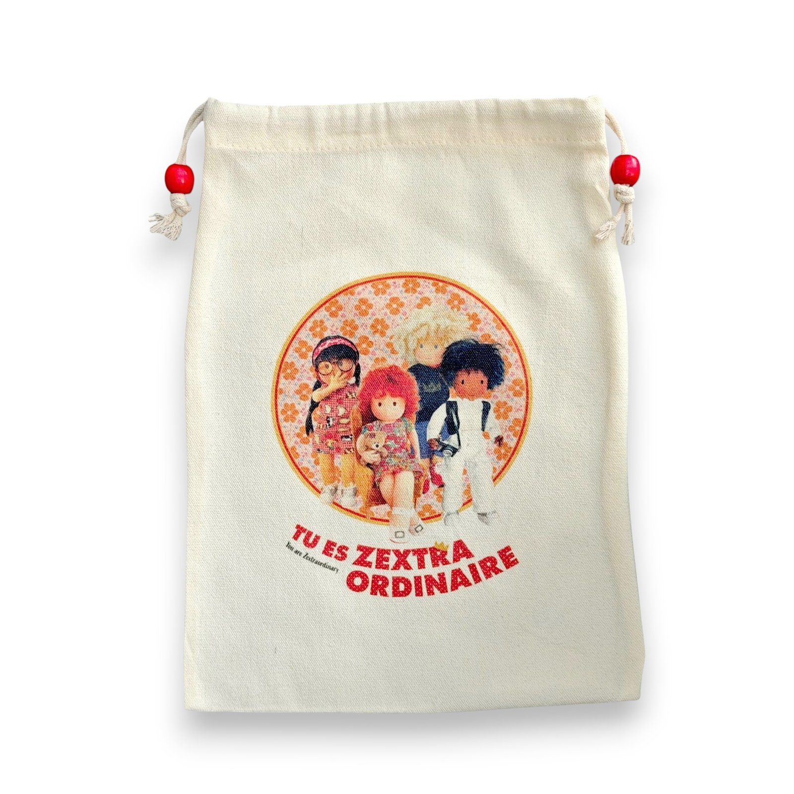 Cotton Drawstring Pouch - Image 2