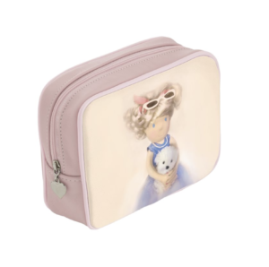 Chloé Kid's Leather Toiletry Bag - Pink