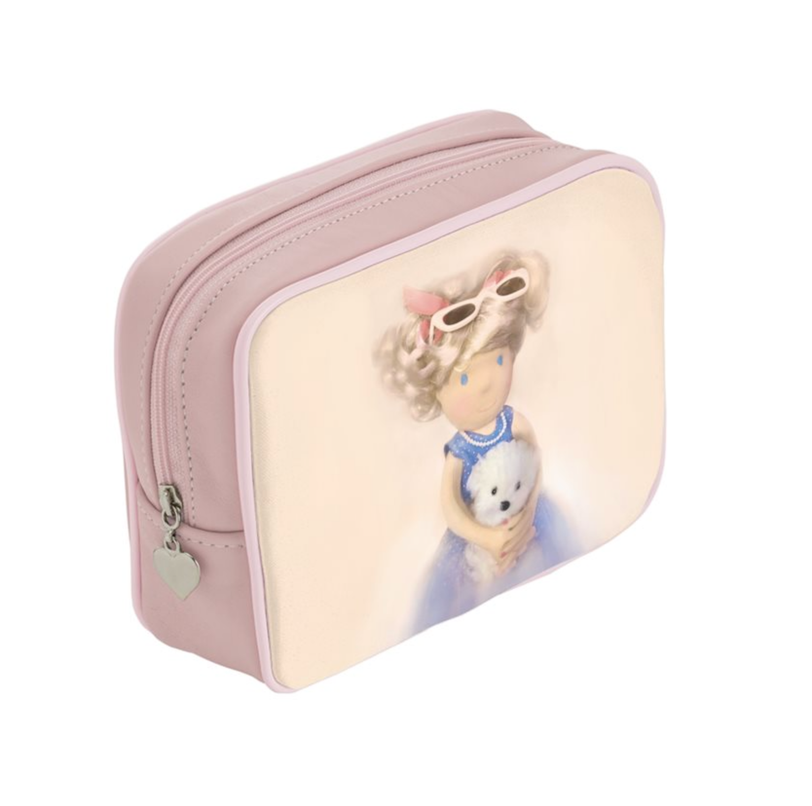 Chloé Kid's Leather Toiletry Bag - Pink